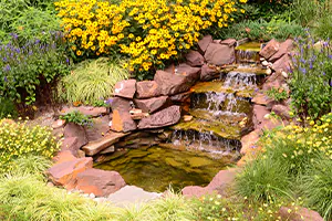 picture of a water feature - DeMichele Inc Media, PA