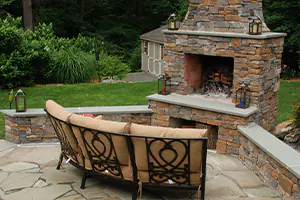West Chester, PA Backyard Fire Pits Contractor - DeMichele Inc